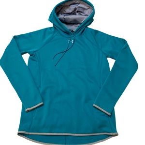 💰DROP💰Never Worn UNDER ARMOUR Teal Pullover, Size Small